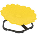 Chaise pivotante sensorielle pour enfant, siège pivotant pour l'entraînement de l'équilibre et de la coordination, jaune-0
