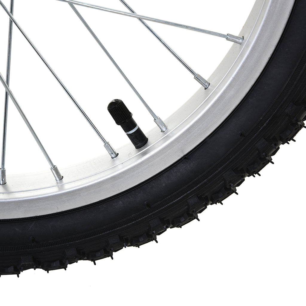Trottinette patinette pour Enfants à partir de 5 Ans Grands pneus en Caoutchouc Guidon réglable poignée Frein et béquille Acier Charge max. 100 Kg Bleu-8