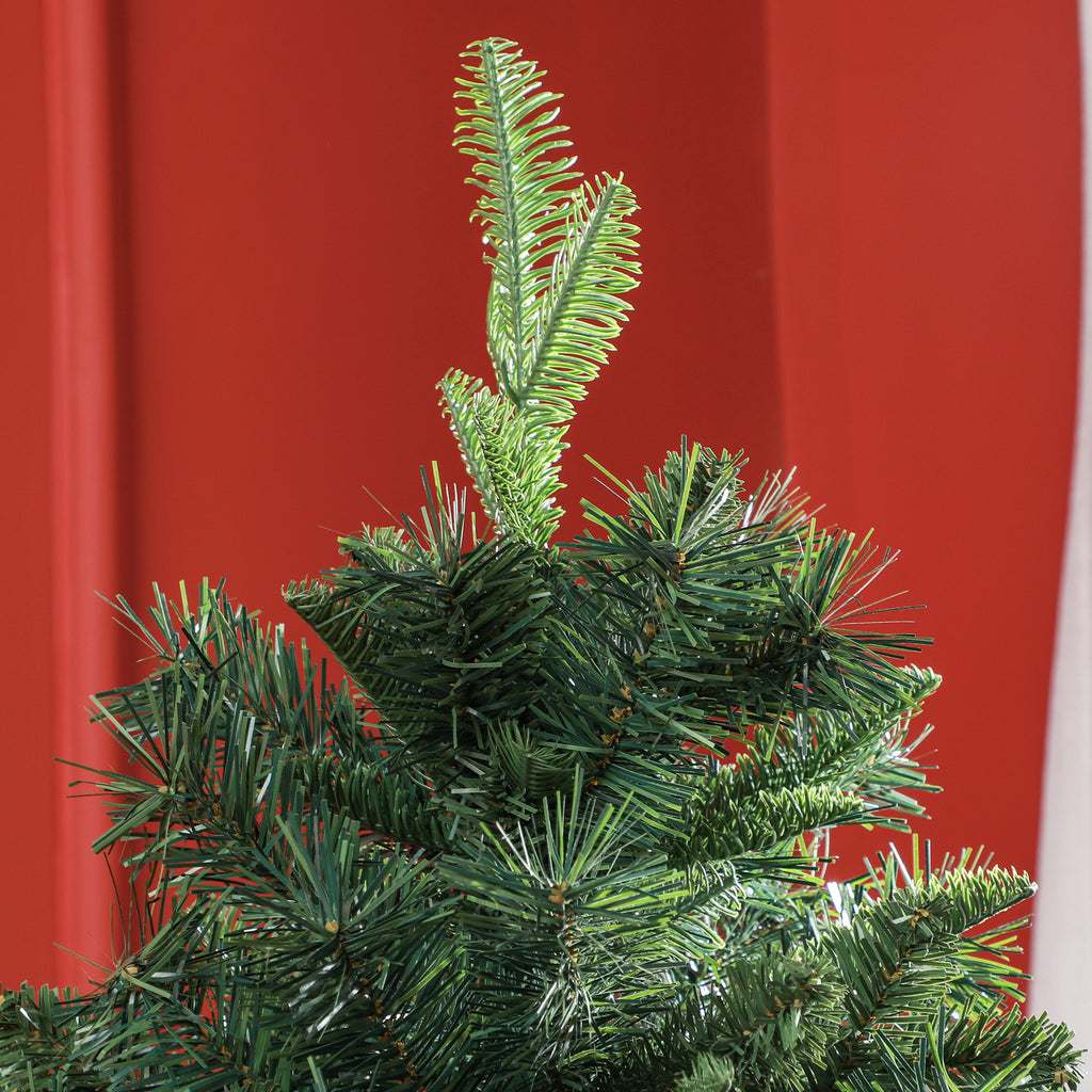 Sapin de Noël Artificiel 180 cm Arbre de Noël avec support en acier pliable, 1061 branches, décoration de Noël, vert-7