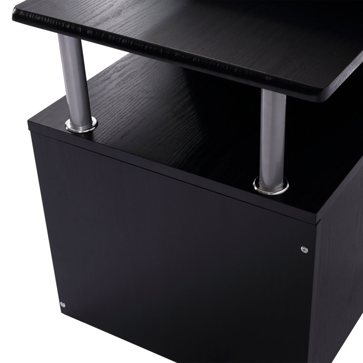 Luxe Parc enclos modulable pour Chien 8 Panneaux Porte verrouillable Acier époxy Noir-7