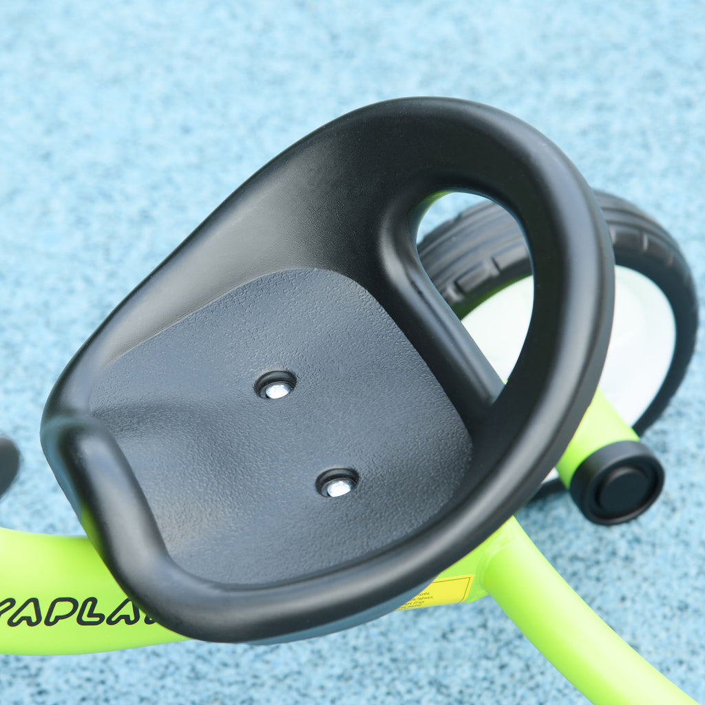 Tricycle enfants avec sonnette et panier selle réglable avec dossier - pour enfant de 2 à 5 ans vert-7