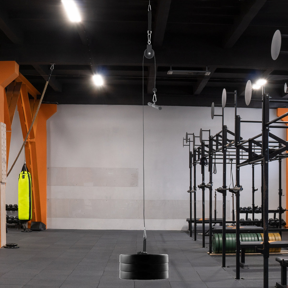 Système de poulie d'entraînement des triceps pour traction LAT biceps, triceps, épaules, dos, avant-bras-1
