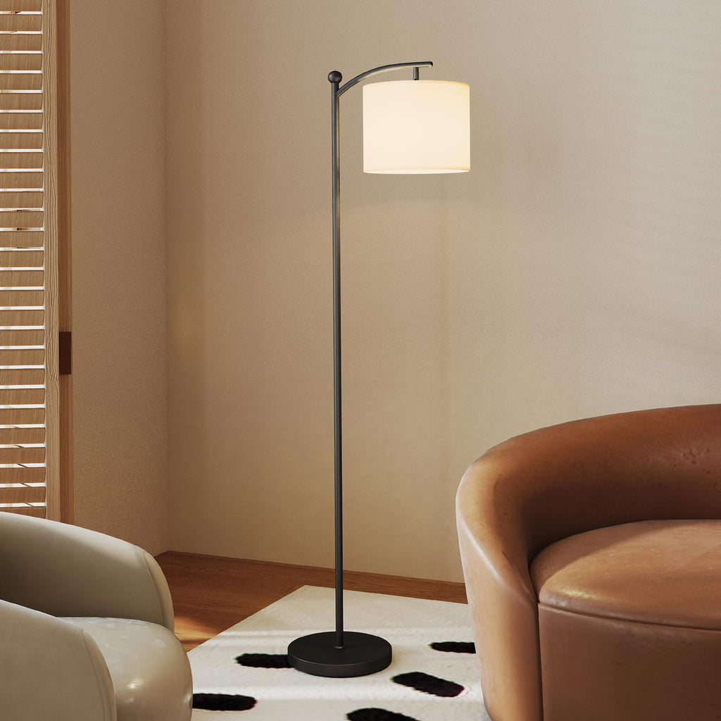 Lampadaire dimmable 2 températures de couleur avec télécommande, minuterie de 60 minutes, 160 cm, noir-8