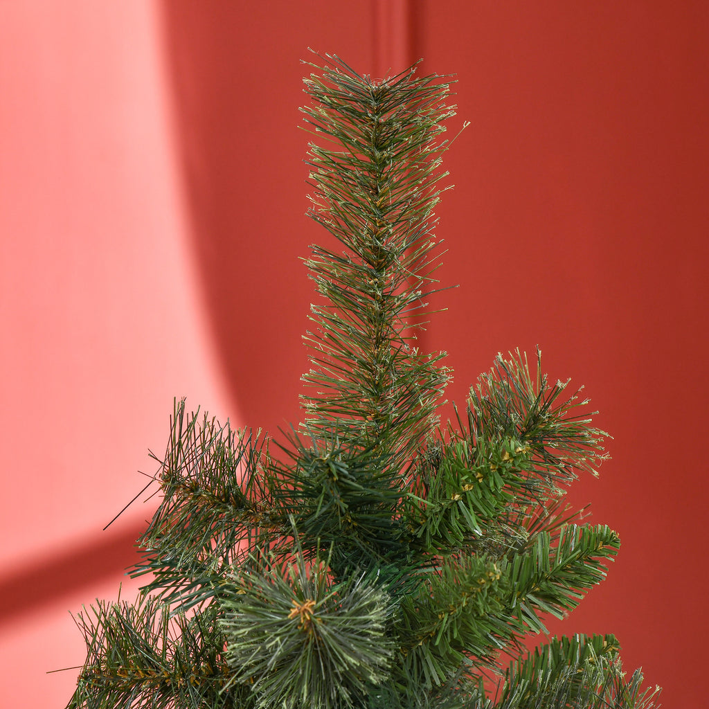 Sapin arbre de Noël artificiel 150 cm 665 branches + support pied vert-7