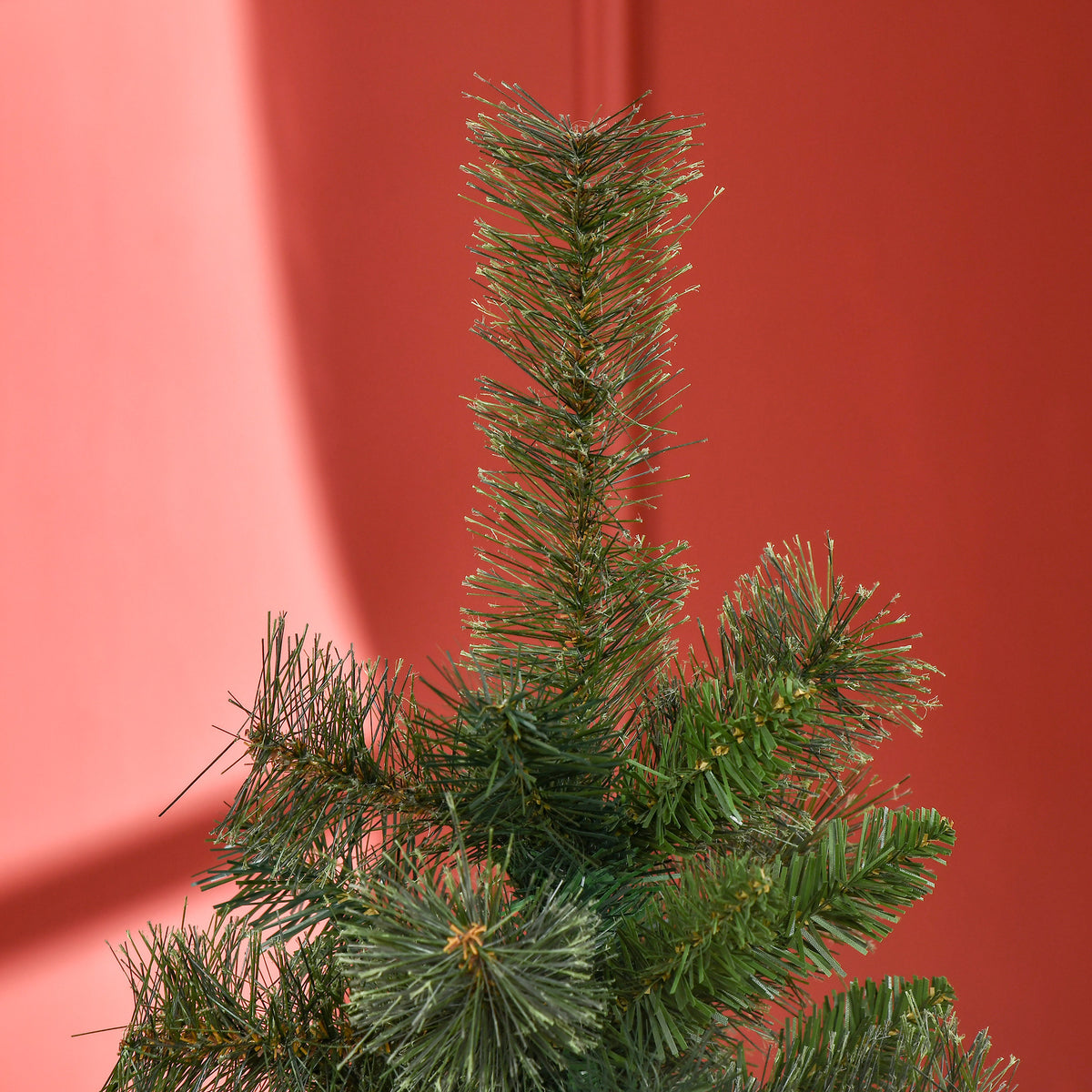 Sapin arbre de Noël artificiel 150 cm 665 branches + support pied vert-7