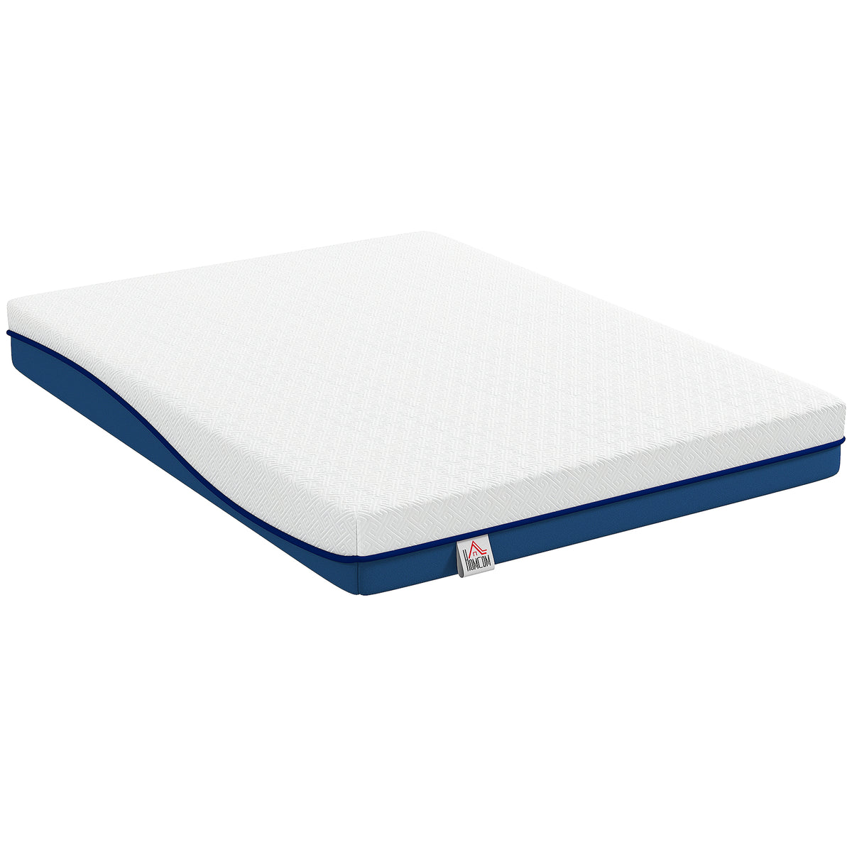 Matelas 140x190cm, matelas 2 personnes, mousse à mémoire de forme au thé vert, housse amovible lavable, fermeté moyenne-0