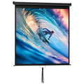 Écran de projection TV et Home Cinema de 85 Pouces vidéo projecteur 1:1 4K HD, 146L x 146H cm-0