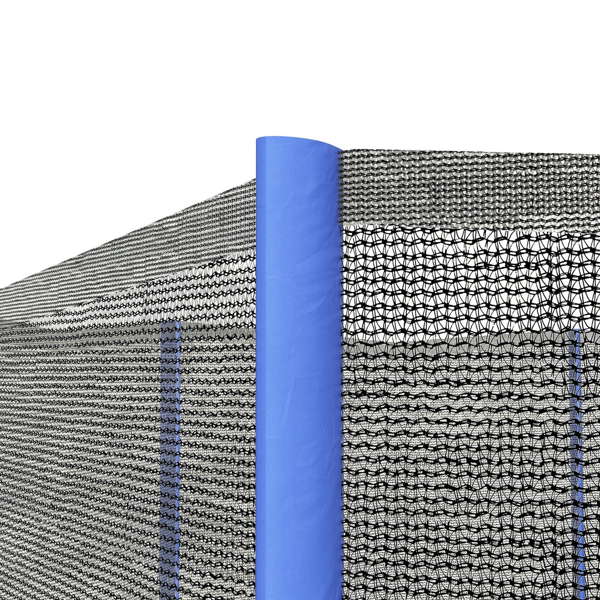 Filet de remplacement pour trampolines Ø 366 cm 8 poteaux droits filet de sécurité pour trampolines, entrée zippée-6