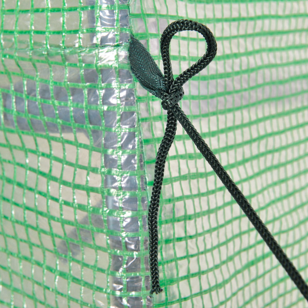 Serre de jardin PE, serre de balcon, bâche renforcée 140 g/m², châssis en acier, porte zippée enroulable, pour légumes plantes fleurs, intérieur et extérieur, 300 x 100 x 200 cm, vert-8