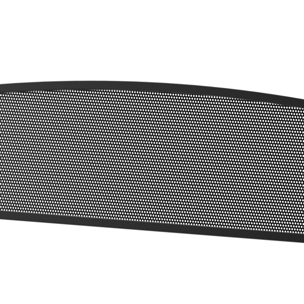 Banc 3 Places de Jardin terrasse Style Contemporain 127L x 60l x 87H cm métal époxy anticorrosion Noir-7