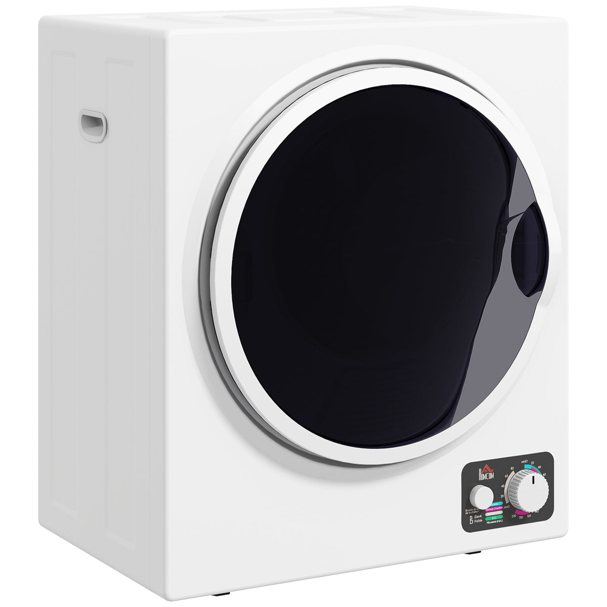 Sèche-Linge électrique portable 850W, capacité 33L 4 modes de fonctionnement, acier inoxydable, 49L x 40,5l x 60H cm-0