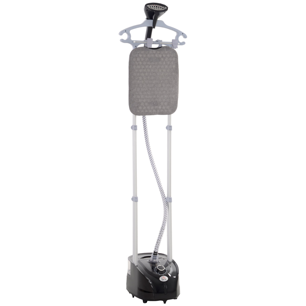 Défroisseur vapeur vertical 1950 W 32g/min, réservoir d'eau 2 L, tige télescopique, 11 températures réglables, noir-0