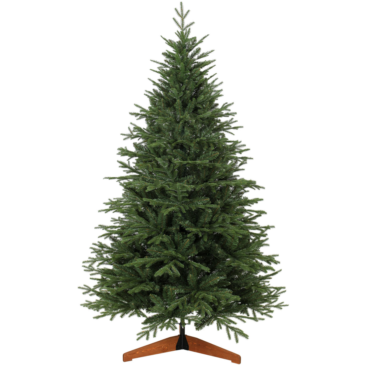 Sapin de Noël Artificiel 180 cm, Arbre de Noël, 2081 Branches Articulées en PE et PVC Ignifuge, Support en Bois Robuste-0