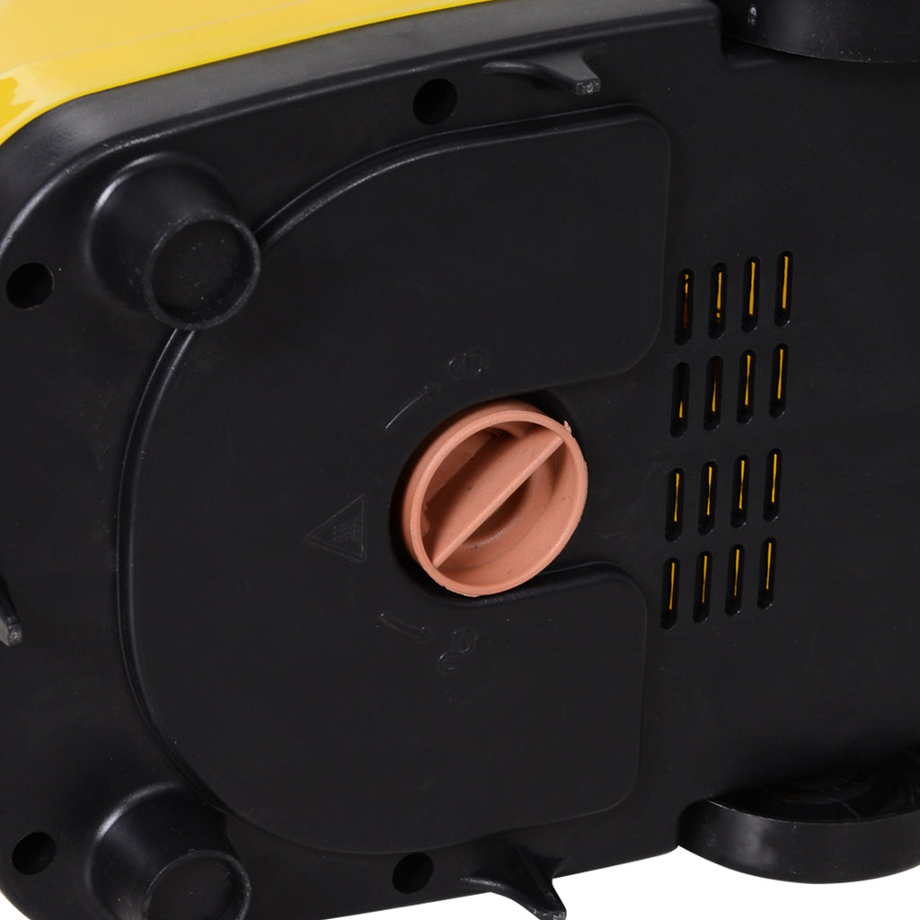 Défroisseur vapeur vertical défroisseur à vêtements 1,4 L 1950 W débit vapeur 32g/min tige telescopique jaune noir-8