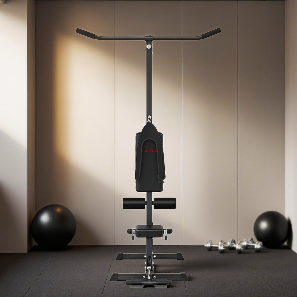 Station de musculation Station à Poulie, tirage poitrine - lat pulldown machine - banc de musculation Musculation-8