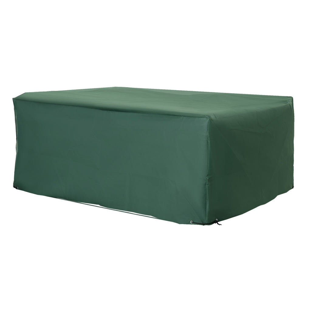 Housse de Protection Étanche Housse Salon de Jardin 600D Oxford Tissu Bâche Salon de Jardin Extérieur Imperméable rectangulaire 210L x 140l x 80H cm Vert-8