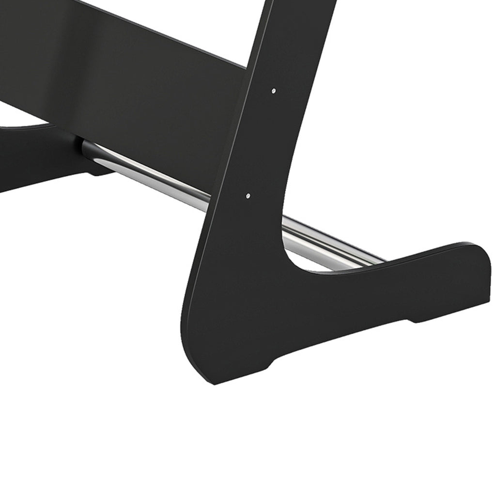 Table de billard pliable avec accessoires 2 queues, 16 billes, traingle, craie, dim. 104L x 55,5l x 68H cm, tapis vert-9