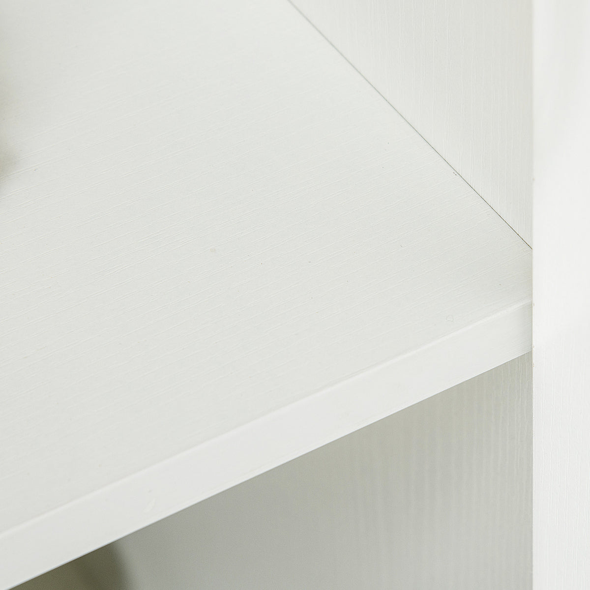 Armoire de bureau à 2 niveaux, meuble de rangement bureau avec 2 portes, serrures et clés, 80x40x80cm, blanc-6