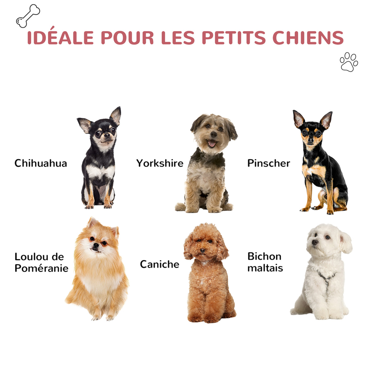 Niche pour chien extérieur et intérieur double porte en métal et multi-ventilation 59 x 75 x 66 cm rouge-3