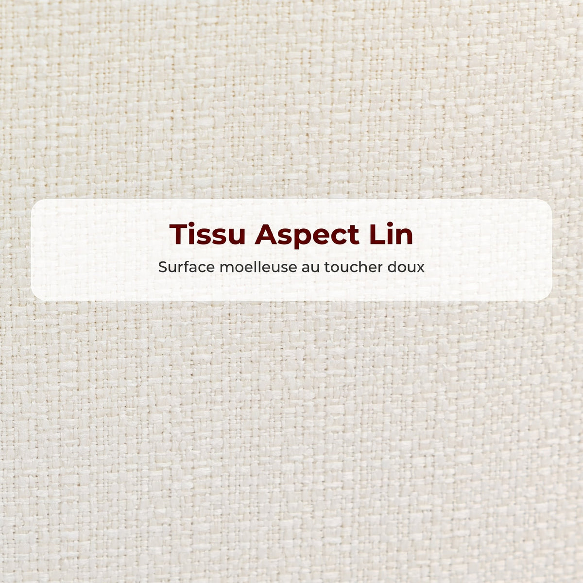 Lot de 2 Tabourets de Bar, Chaises de Bar, Repose-Pieds et Dossier, Tissu Effet Lin, Hauteur d'Assise 68cm, Crème-4