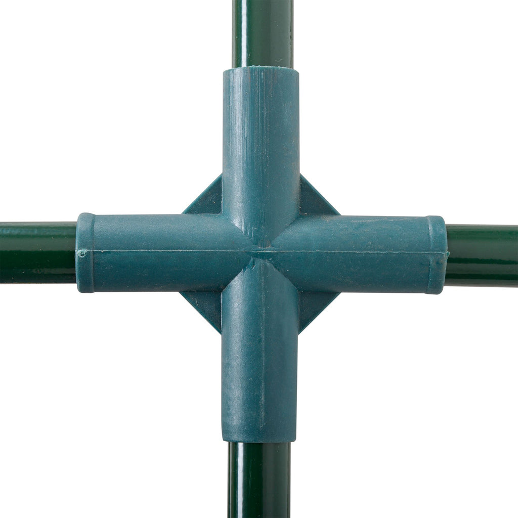 Serre de jardin mini serre serre à tomates 2 x 1 x 0,8 m porte zippée bâche PE acier vert-6