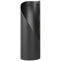 Ensemble serviteur de cheminée 4 pièces avec balai, pelle, tisonnier et support,  en métal 20 x 20 x 65 cm, noir-0