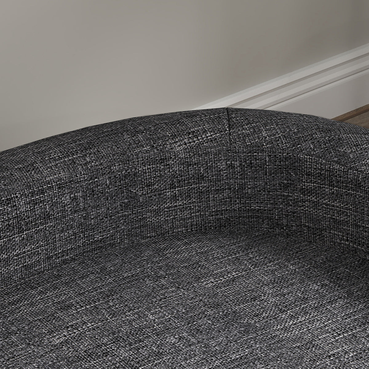 Canapé Chien Grand Lit surélevé pour Chien Coussin Lavable Cadre en Bois Tissu Polyester 98 x 67 x 25 cm Gris Foncé-8