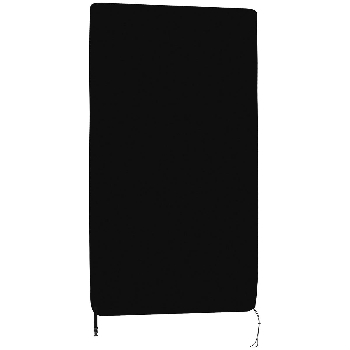 Housse de table de tennis de table ping-pong avec fermeture éclair anti-UV et housse imperméable Noir-0