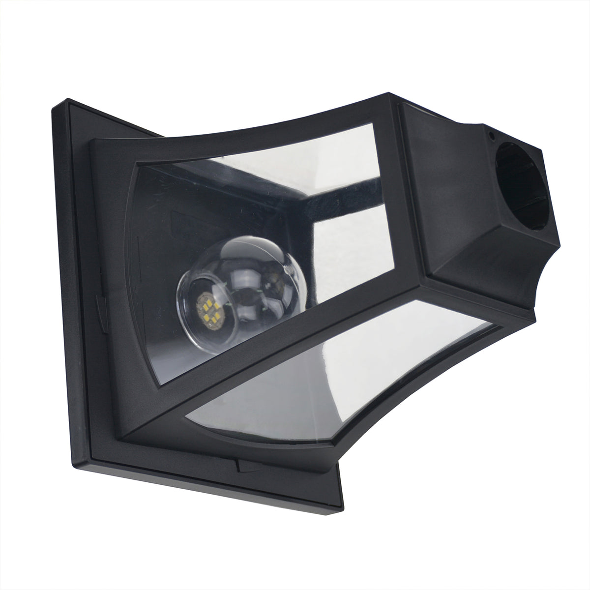 Lampadaire de jardin extérieur à LED solaire avec capteurs 3 abat-jours - H.182.5 cm - IP44-7