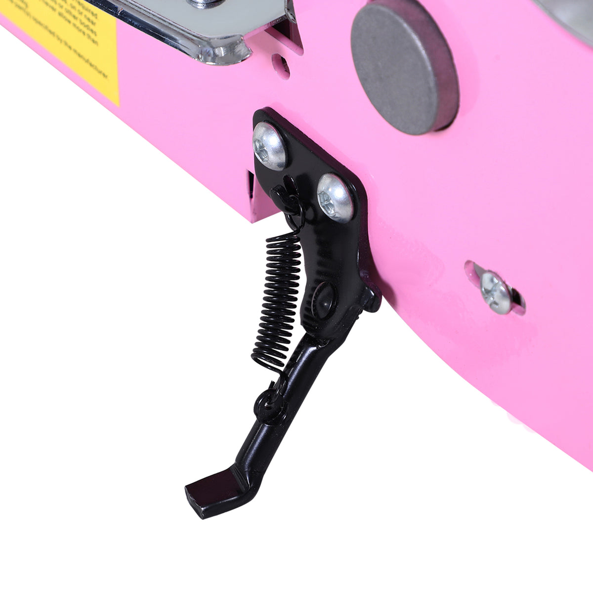 Trottinette électrique 120 W pliable pour enfant de 6+ ans hauteur guidon et selle réglable 10 Km/h max. rose-7