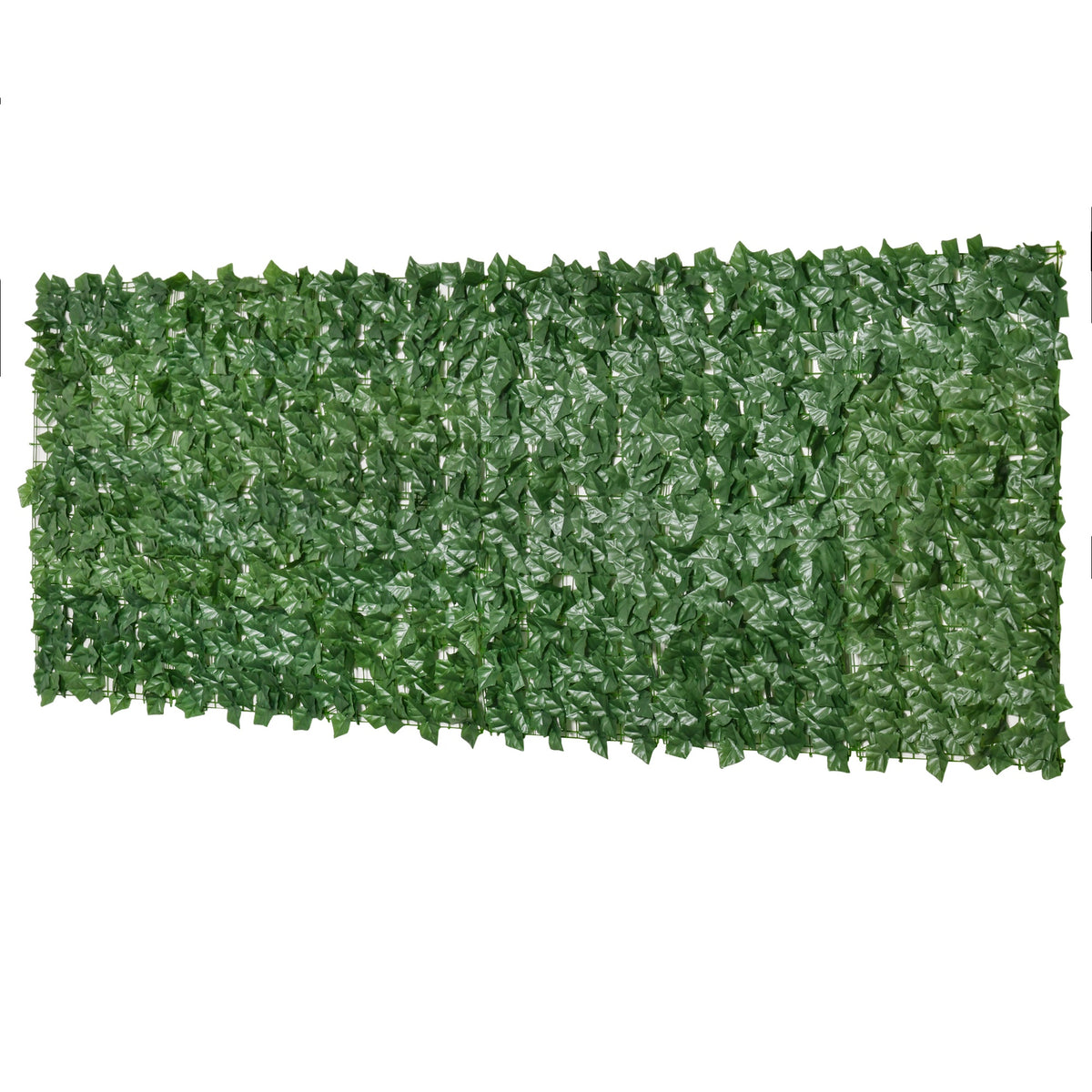 Haie Artificielle Brise-Vue décoration Rouleau 3L x 1H m Feuillage réaliste Anti-UV Vert-0