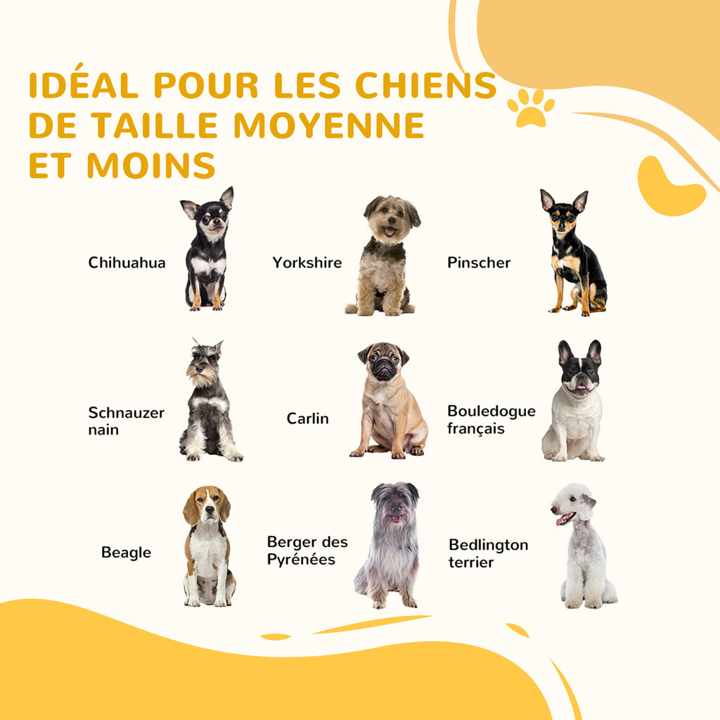 Barriere de sécurité pliable barrière chien trois plaques avec deux pieds de soutien 154 x 30 x 80 cm gris-3