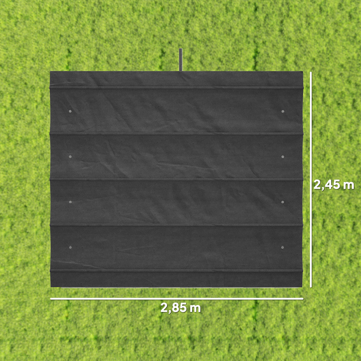 Toile de toit de rechange pour pergola toile de remplacement protection solaire Anti-UV 30+ pour pergola de 3 x 2 m-2