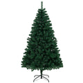 Sapin de Noël Artificiel 180 cm, Arbre de Noël avec 700 Pointes de Branches Articulées, Support Pliable en Acier, Vert-0