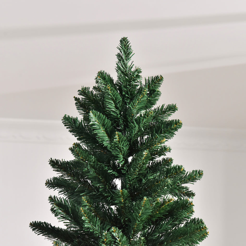 Sapin de Noël Artificiel 240H cm 1499 Branches épines Imitation Nordmann Grand réalisme Vert-7