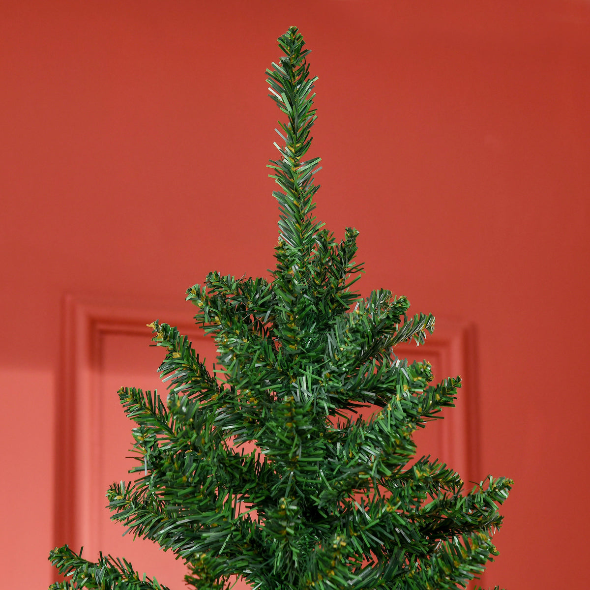 Sapin de Noël Artificiel 210H cm 865 Branches épines Imitation Nordmann Grand réalisme Vert-7