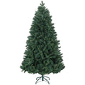 Sapin de Noël Artificiel 180 cm Arbre de Noël avec support en acier pliable, 1061 branches, décoration de Noël, vert-0