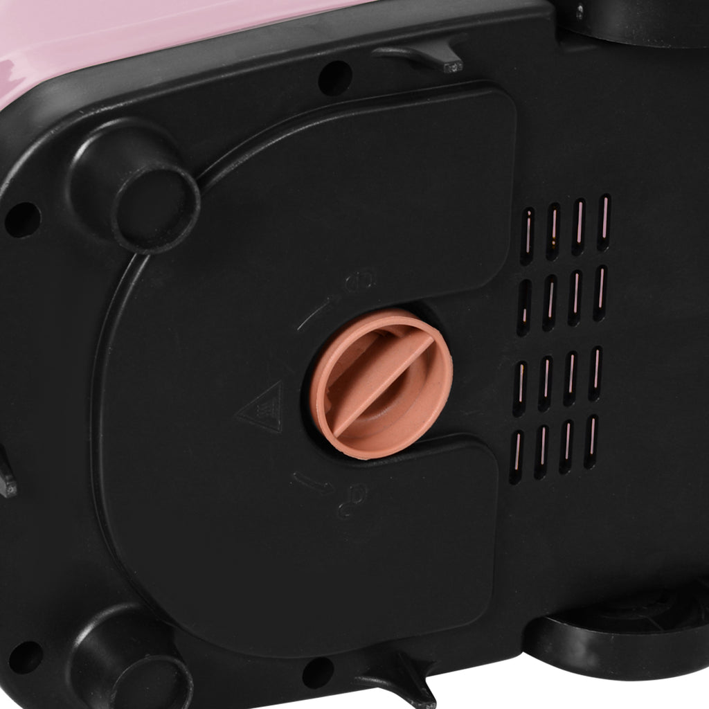 Défroisseur vapeur vertical défroisseur à vêtements 1,4 L 1950 W débit vapeur 32g/min tige telescopique rose noir-8