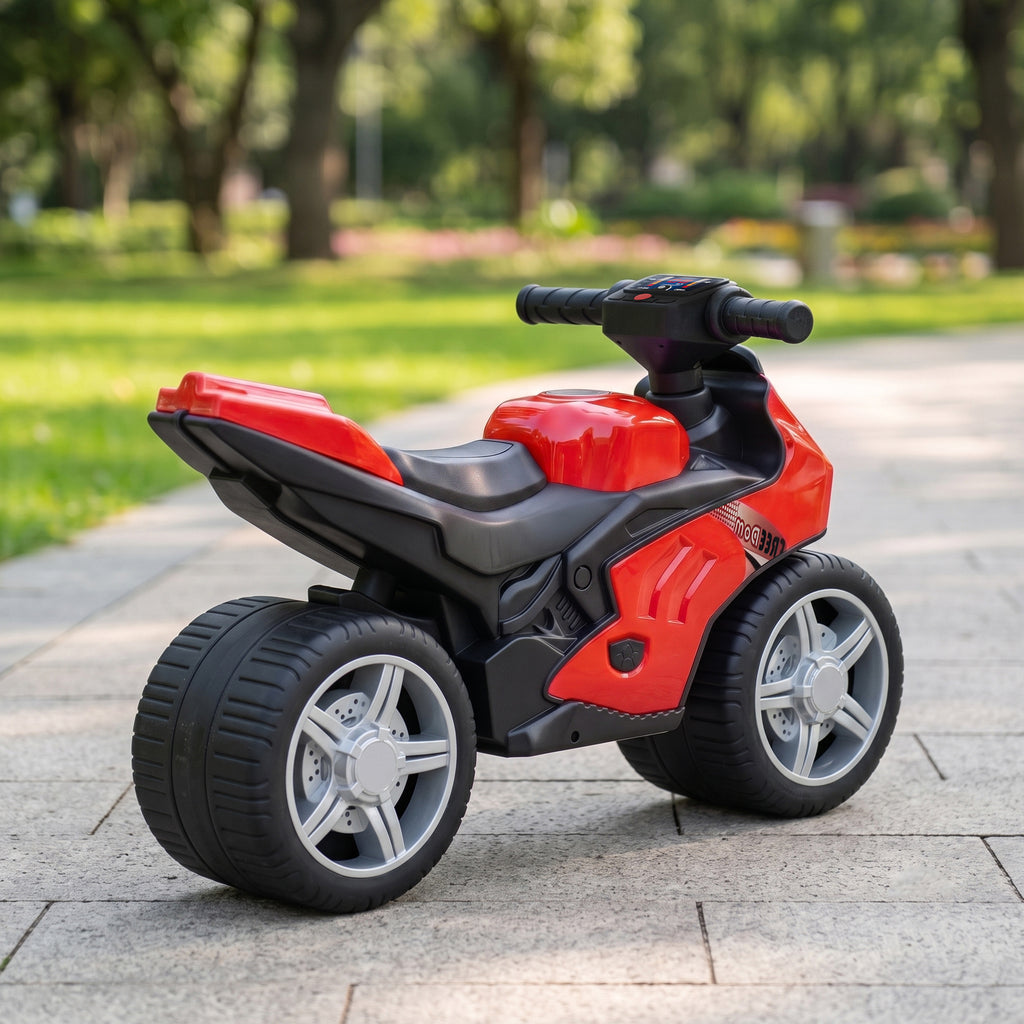 Draisienne pour Enfant, Vélo d'Équilibre avec Musique et Roues Extra-Larges, pour Filles et Garçons 18-36 Mois, Rouge-9