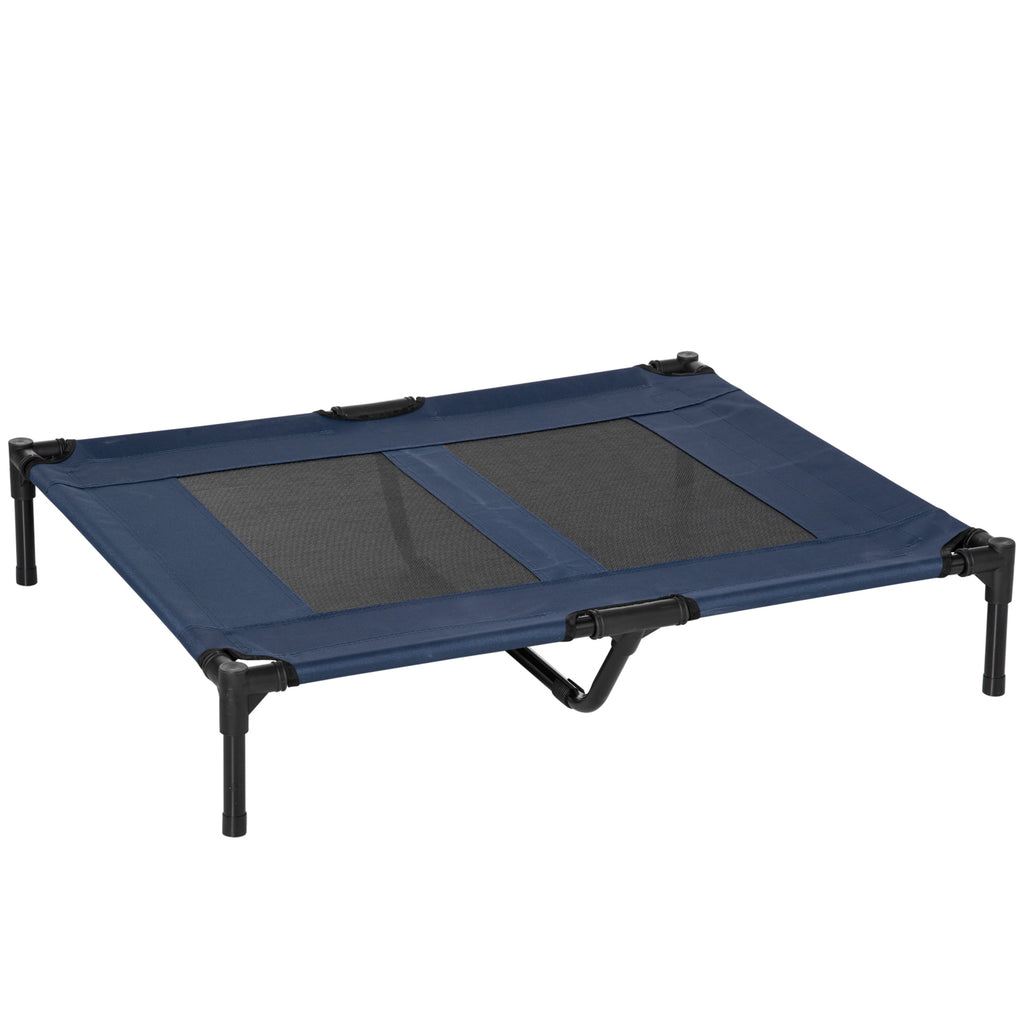 Lit sur pieds lit pour chien chat lit de camp lit surélevé aniamux tissu Oxford textilène micro-perforé acier-0