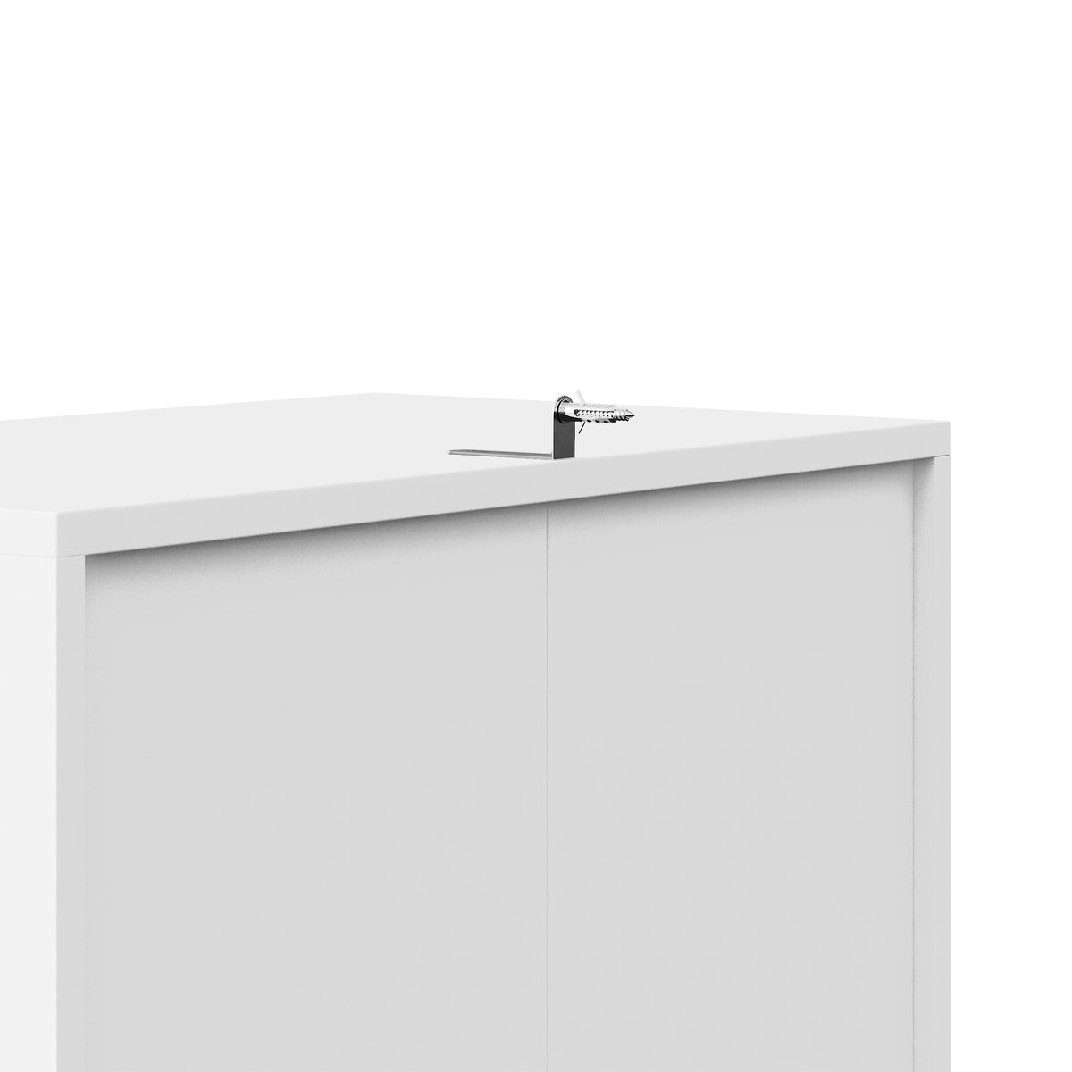 Bibliothèque Arquée 5 Niveaux, Étagère à Livres, Meuble de Rangement, Étagères Réglables, 50x30x183cm, Blanc et Chêne-9