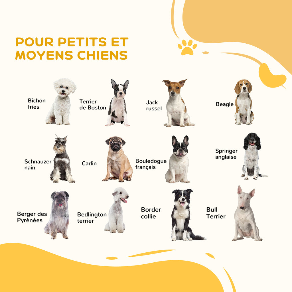 Lot de 2 barrières de sécurité pour chien animaux sans perçage avec fermeture automatique largeur 76-103 cm blanc-3