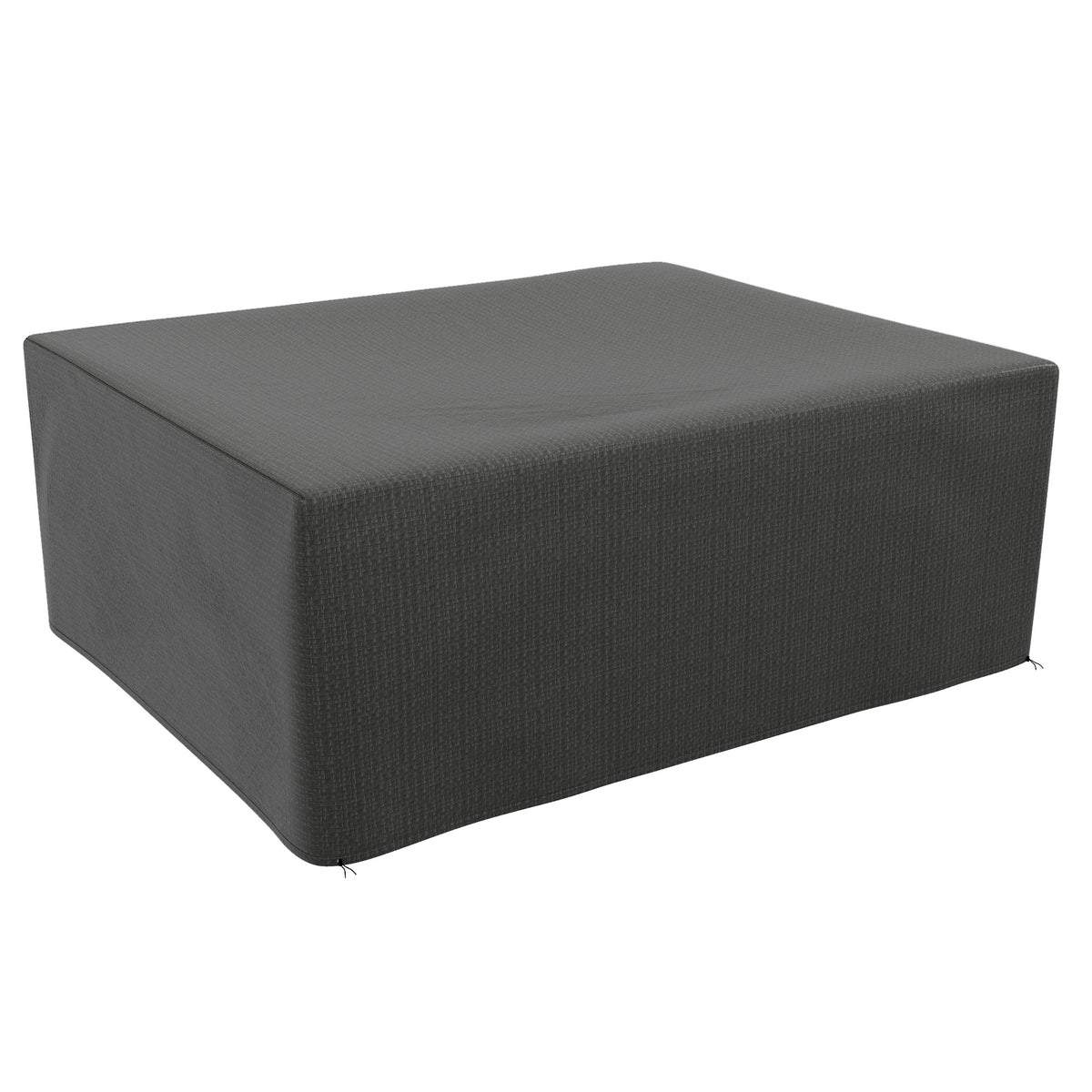 Housse salon de jardin extérieure bâche de protection extérieure anti-UV  en polyéthylène 235 x 190 x 90 cm gris-0