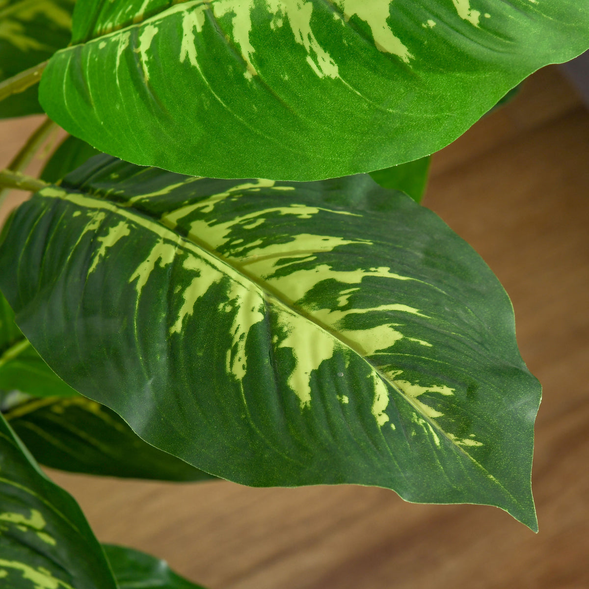 Plante artificielle calathea hauteur 95 cm pot ciment - intérieur-8