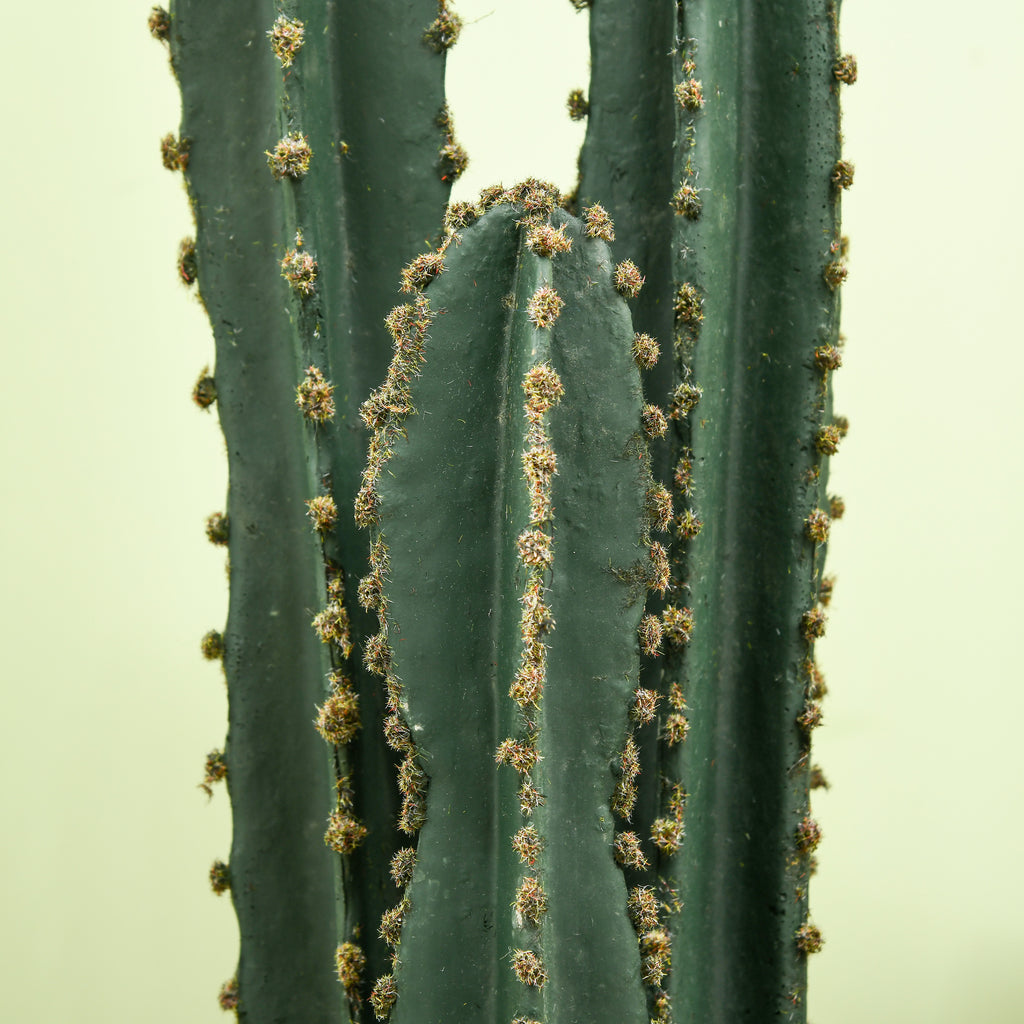 Cactus artificiel grand réalisme plante artificielle grande taille dim. Ø 18 x 120H cm vert-8
