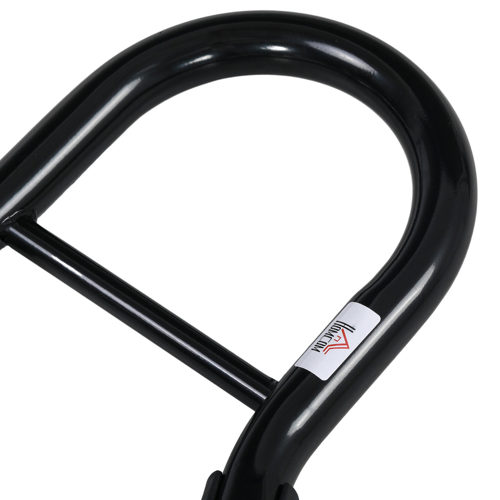 Support pour moto, béquille avant pour moto avec goupille réglable et adaptateurs pour bras oscillant, noir-6