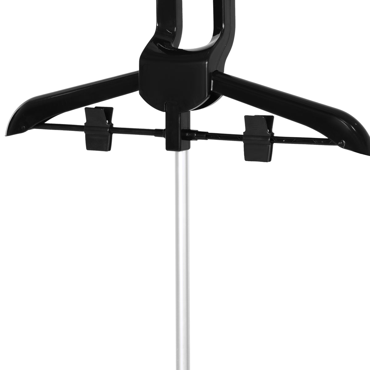 Défroisseur vapeur vertical défroisseur à vêtements 1,4 L 1950 W débit vapeur 32g/min tige telescopique rose noir-7