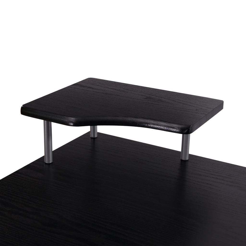 Luxe Parc enclos modulable pour Chien 8 Panneaux Porte verrouillable Acier époxy Noir-6