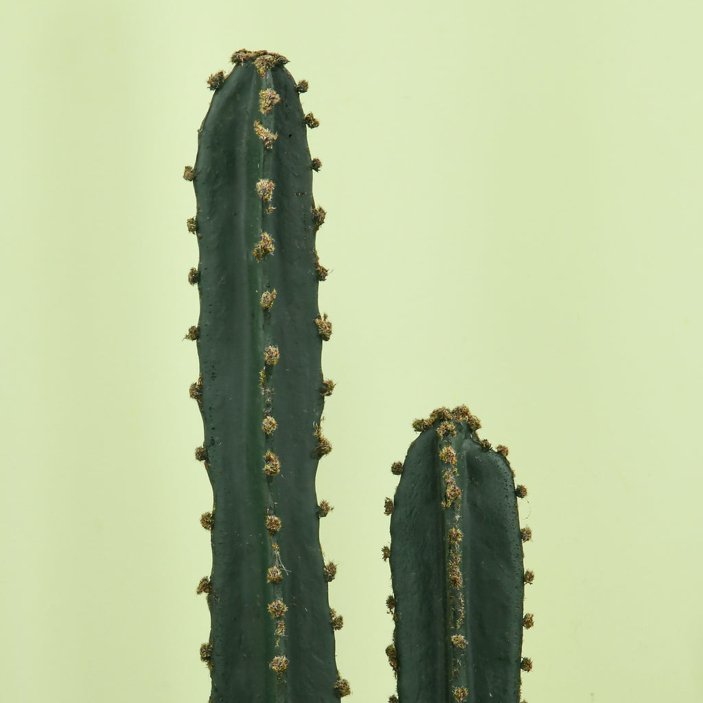 Cactus artificiel grand réalisme plante artificielle grande taille dim. Ø 18 x 120H cm vert-7
