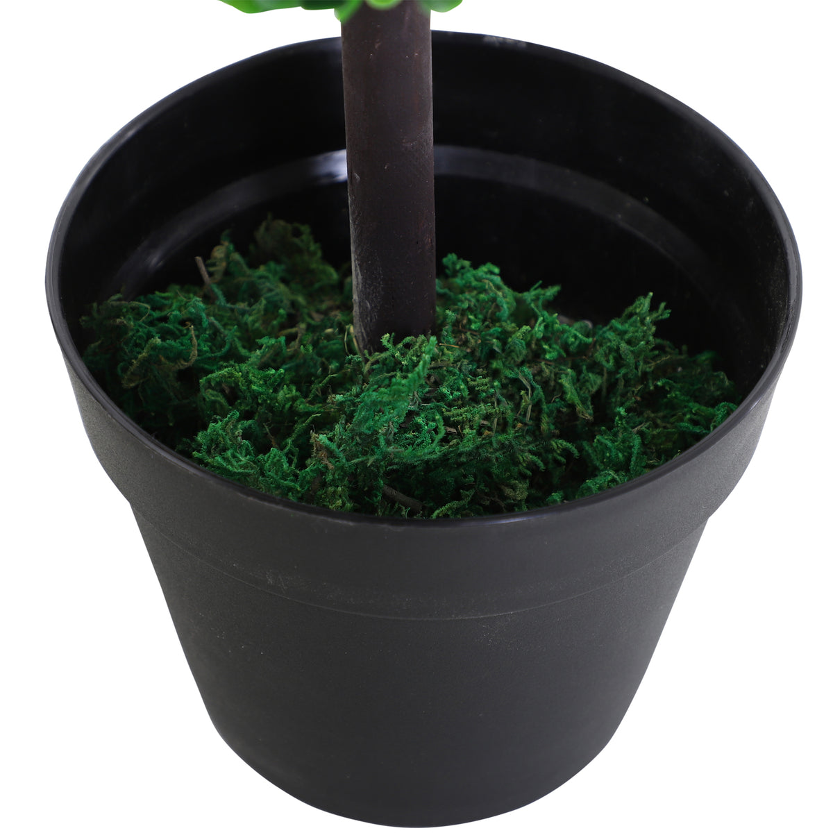 Buis Artificiel topiaire Artificielle en Forme de Boules dim. Ø 30 x 112H cm Vert-5